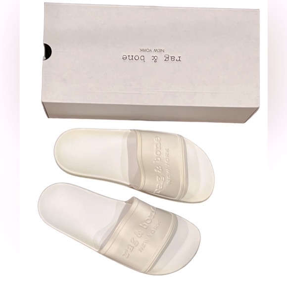 Rag & Bone Slides Size 9 New In Box Summer Sandals - Picture 1 of 3